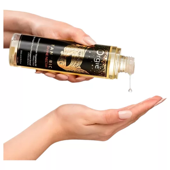 Orgie - huile de massage sensuelle - Tantric Nectar - 200ml