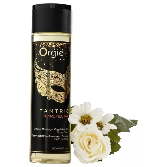 Orgie - huile de massage sensuelle - Tantric Nectar - 200ml