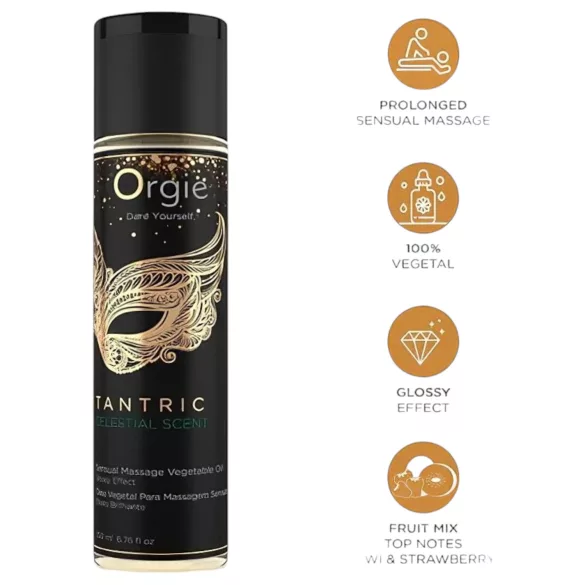 Orgie - huile de massage sensuelle - 200ml