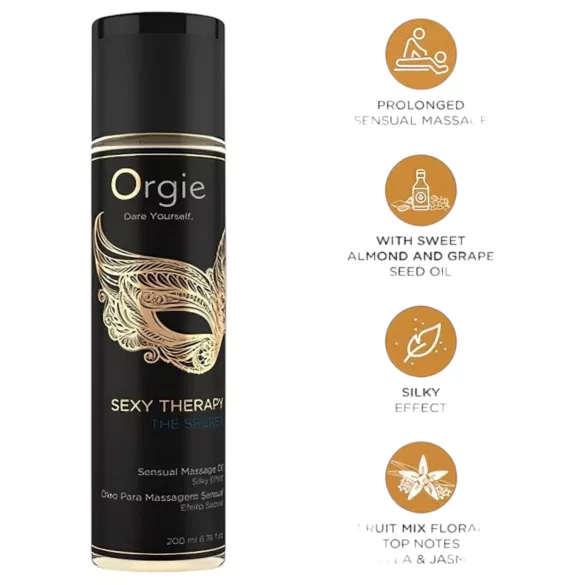 Orgie - Huile de massage sensuelle - 200ml