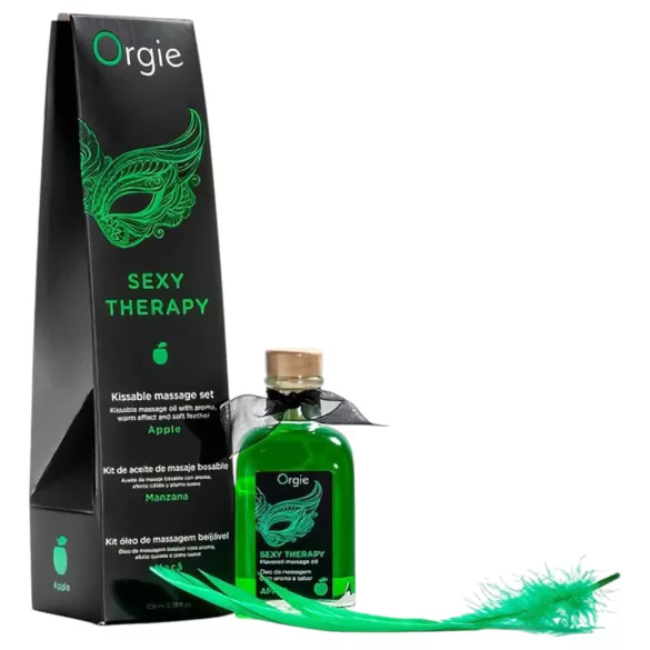 Orgie Sexy Therapy - coffret huiles de massage - pomme