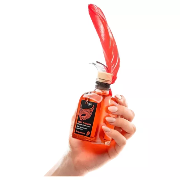 Orgie Sexy Therapy - coffret huiles de massage - fraise