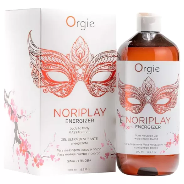 Orgie Noriplay Energizer - gel de massage NURU énergisant - 500ml