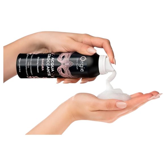 Orgie - mousse de massage - fleur de cerisier - 150ml