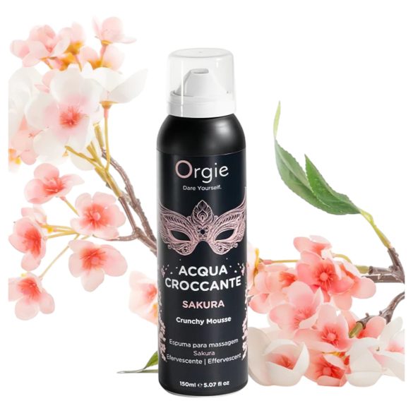 Orgie - mousse de massage - fleur de cerisier - 150ml
