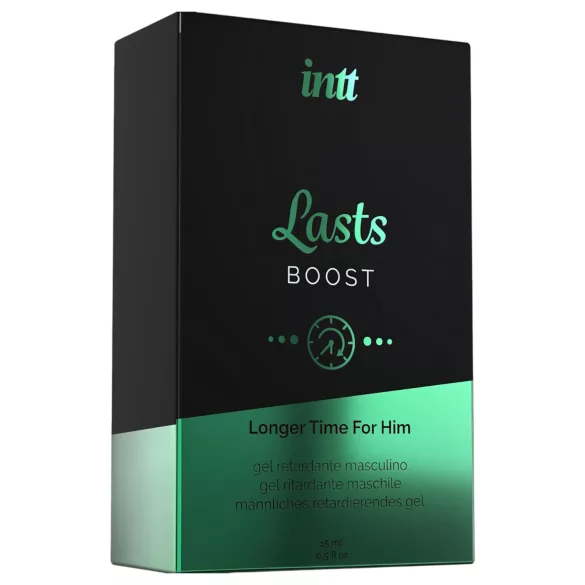 intt Lasts Boost - spray retardant et améliorant l’érection (15 ml)