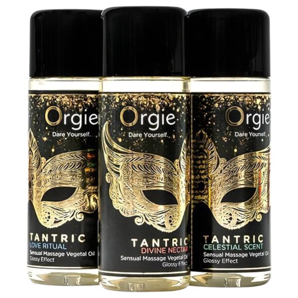 Orgie Tantric - Coffret d'Huiles de Massage Sensuelles (3x30ml)