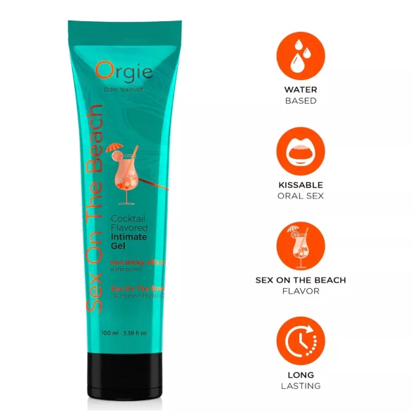 Orgie - lubrifiant comestible - Sex On The Beach - 100ml
