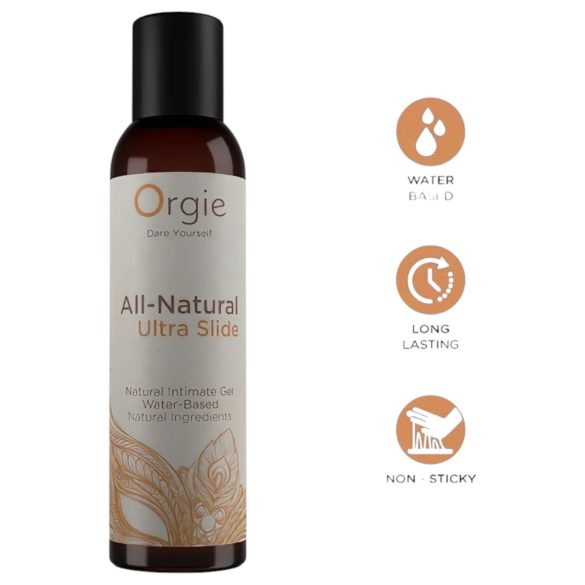 Orgie All Natural - gel lubrifiant longue durée - naturel - 150ml