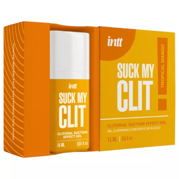Intt Suck My Clit - gel stimulant clitoridien pour femmes - mangue (15 ml)