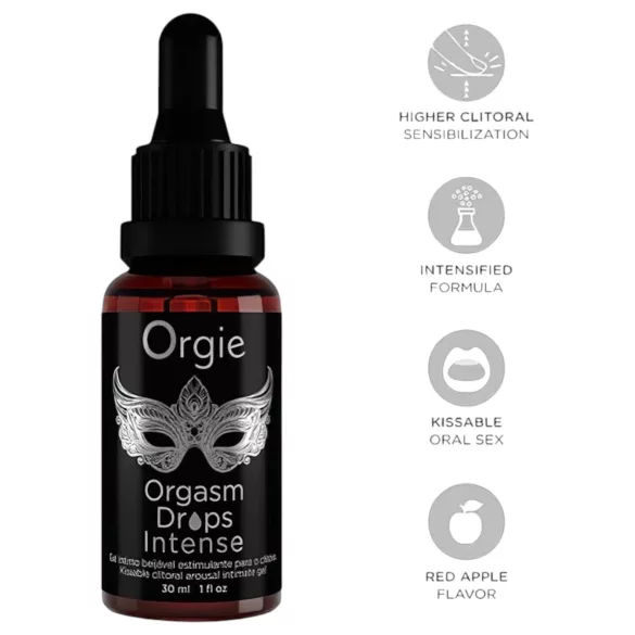 Orgie Orgasm Drops Intense - gel intime stimulant pour femmes (30 ml)