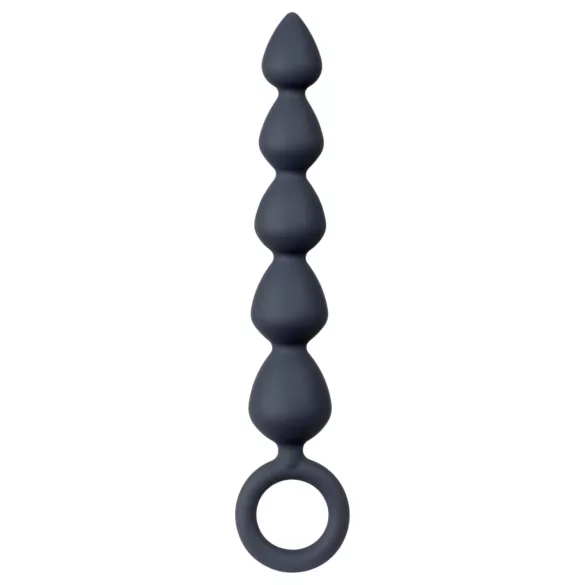 Amaysin - chapelet anal en silicone (noir)