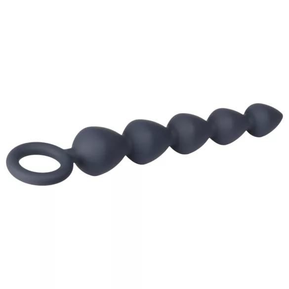 Amaysin - chapelet anal en silicone (noir)