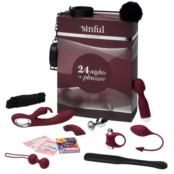 Sinful Pleasure - calendrier de l’avent érotique (24 pièces)