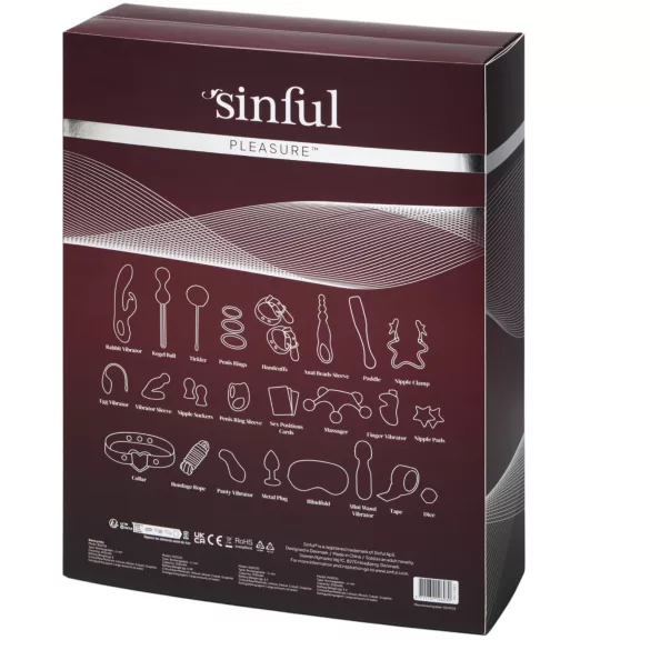 Sinful Pleasure - calendrier de l’avent érotique (24 pièces)