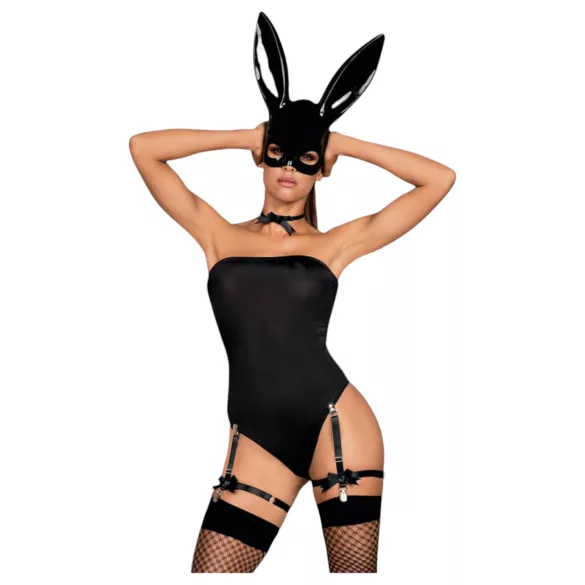 Obsessive - déguisement lapine sexy - noir - L/XL