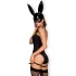 Obsessive - déguisement lapine sexy - noir - L/XL