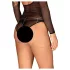 Obsessive Bijou 905 - harnais corps bijou (argenté) - S-L