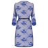 Manteau en dentelle « Cobaltess » (bleu) - Obsessive - L/XL