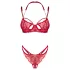 Obsessive Matildea - ensemble soutien-gorge dentelle rouge