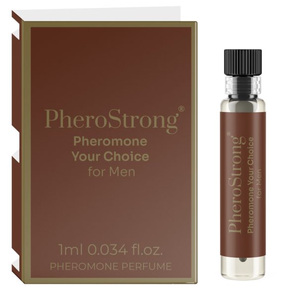 PheroStrong Votre Choix - Parfum aux phéromones pour hommes (1ml)