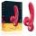 Sweet Play - Vibrateur rabbit avec stimulateur clitoris - silicone rouge