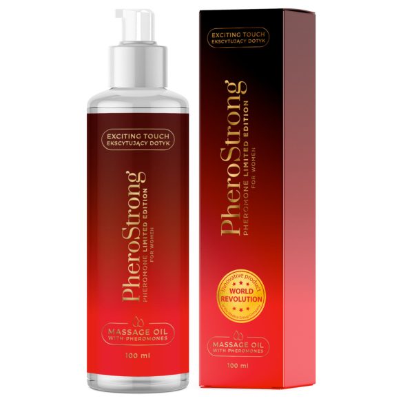 PheroStrong Édition Limitée - huile de massage pour femmes (100 ml)