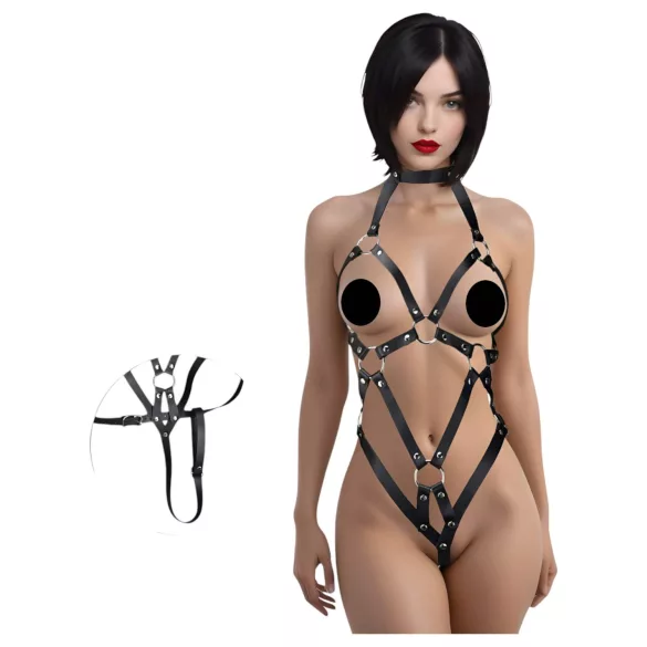 Wild Play - Body lingerie - résille sexy - noir
