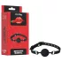 Wild Play - bâillon boule silicone noir
