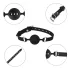 Wild Play - bâillon boule silicone noir