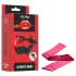 Wild Play - bandeau pour les yeux satin - noir rose
