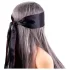 Wild Play - bandeau pour les yeux satin - noir rose