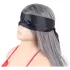 Wild Play - bandeau pour les yeux satin - noir rose