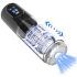 Men's Play - masturbateur tournant, aspirant, vibrant (noir)