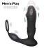 Men's Play - Vibromasseur anal connecté - noir