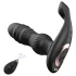 Men's Play - stimulateur prostatique vibrant va-et-vient - silicone noir