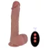 Erospace Natural Play - vibromasseur réaliste à va-et-vient rotatif (couleur chair)