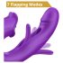 Sweet Play - vibromasseur point G stimulateur langue - silicone violet
