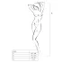 Passion BS016 - ensemble lingerie résille minimaliste - rouge - S-L