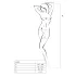 Passion - ensemble lingerie résille cœur - noir - S-L