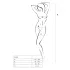 Passion BS031 - combinaison ouverte - blanc - S-L