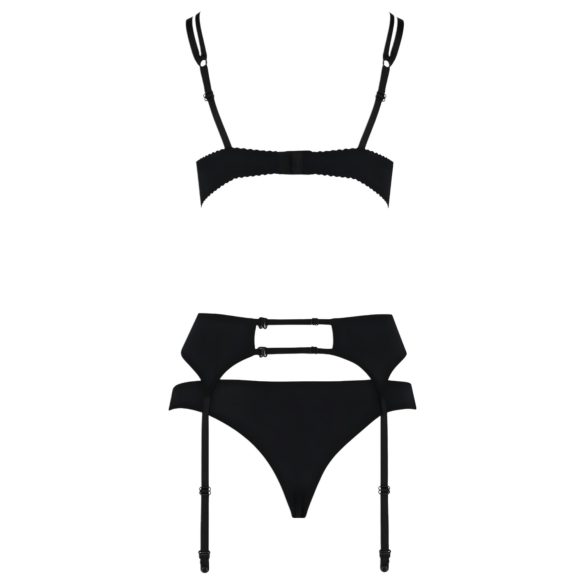 Passion Floris - ensemble lingerie - noir