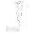 Passion - ensemble lingerie résille fleurie - rouge - S-L
