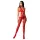 Passion BS084 - Combinaison corset et top rouge (S-L)