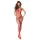 Passion BS102 - body résille ouvert - rouge - S-L
