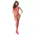 Passion BS102 - body résille ouvert - rouge - S-L