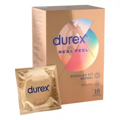 Durex - préservatif sans latex - Real Feel - boîte de 16