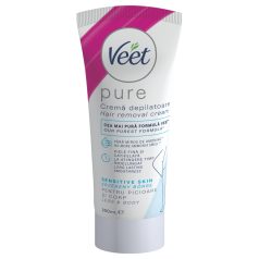   Veet Pure - crème dépilatoire jambes et corps - peaux sensibles - 200ml