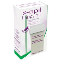   X-Epil Happy Roll - cartouche de cire 50ml - hypoallergénique