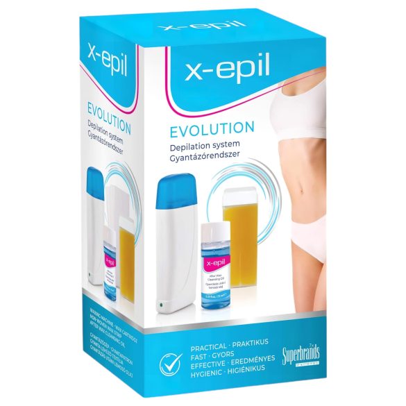 X-Epil Evolution - kit d'épilation à la cire